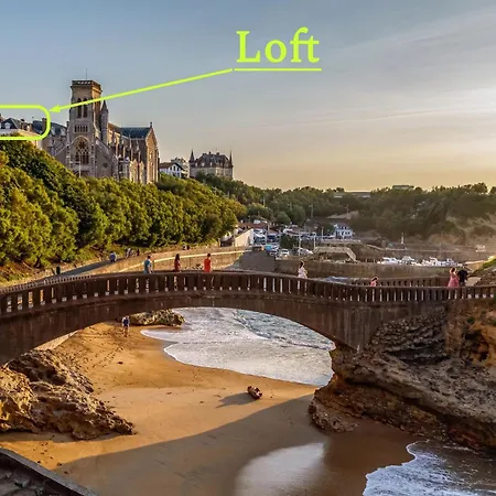 Daire Magnifique Loft Au-dessus De L'ocean, Place De Parking *